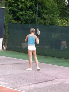 Heather Wild es la chica sexy de tenis