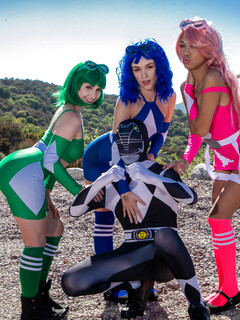 Cosplayes csajok megdugva